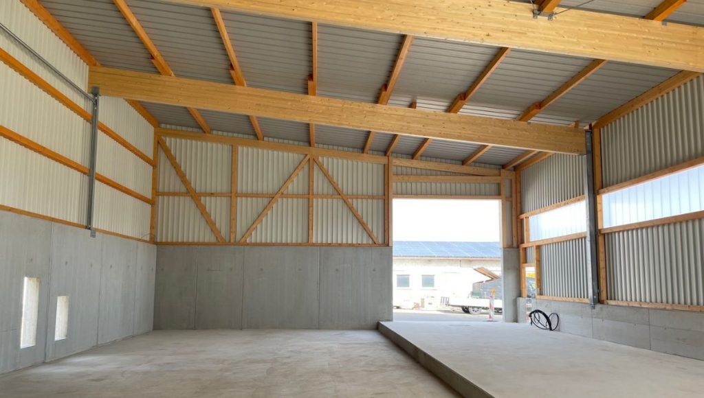 Blick nach draußen.